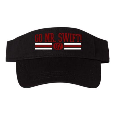 Go Mr Swift Kansas Football Visor