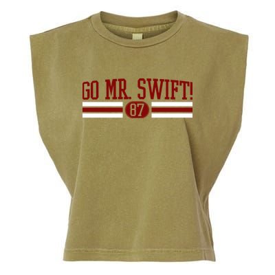 Go Mr Swift Kansas Football Garment-Dyed Women's Muscle Tee