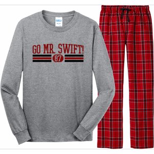 Go Mr Swift Kansas Football Long Sleeve Pajama Set