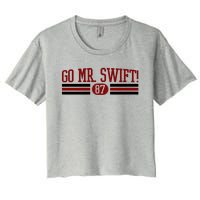 Go Mr Swift Kansas Football Women's Crop Top Tee