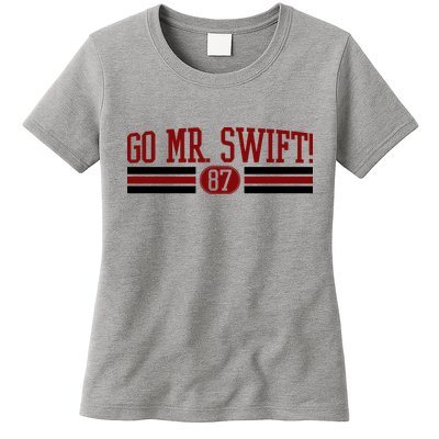 Go Mr Swift Kansas Football Womens T-Shirt