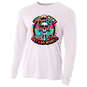 Good Moms Say Bad Words Cool Cooling Performance Long Sleeve Crew