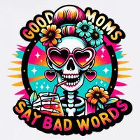 Good Moms Say Bad Words Cool Wool Snapback Cap