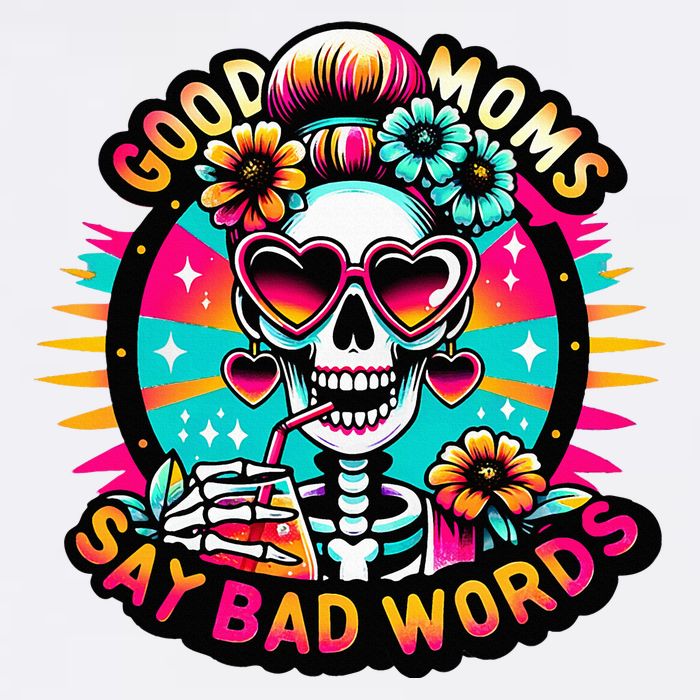 Good Moms Say Bad Words Cool Wool Snapback Cap