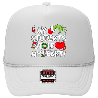 Grinchmas My Student Stole My Heart Christmas Holiday Season Teacher Trucker Hat