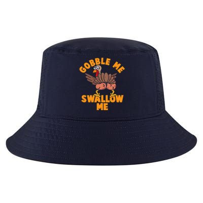 Gobble Me Swallow Funny Thanksgiving Turkey Cool Comfort Performance Bucket Hat