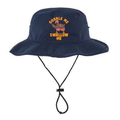 Gobble Me Swallow Funny Thanksgiving Turkey Legacy Cool Fit Booney Bucket Hat