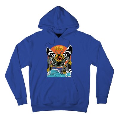 Giant Moth Sunset Japanese Hoodie