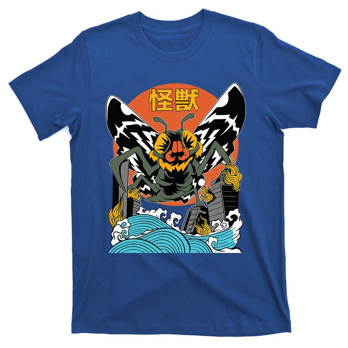 Giant Moth Sunset Japanese T-Shirt