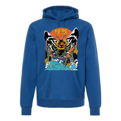 Giant Moth Sunset Japanese Premium Hoodie