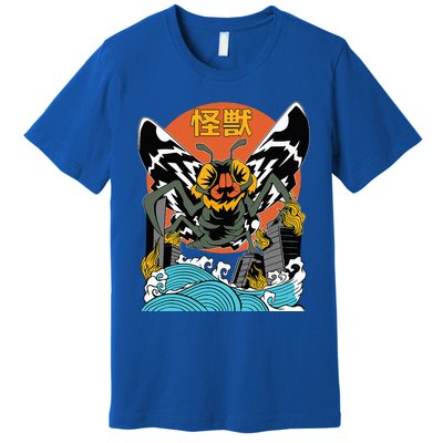 Giant Moth Sunset Japanese Premium T-Shirt