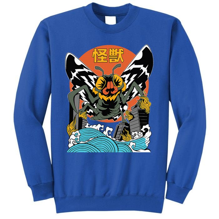 Giant Moth Sunset Japanese Tall Sweatshirt