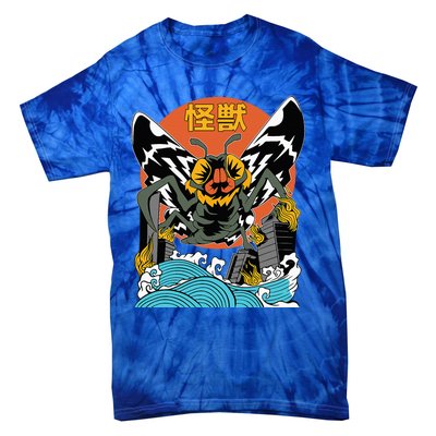 Giant Moth Sunset Japanese Tie-Dye T-Shirt