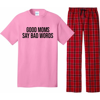 Good Moms Say Bad Words Funny Mom Pajama Set