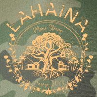 Golden Maui Strong Lahaina Strong Banyan Tree Legacy Tie Dye Trucker Hat