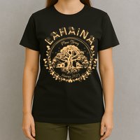 Golden Maui Strong Lahaina Strong Banyan Tree T-Shirt
