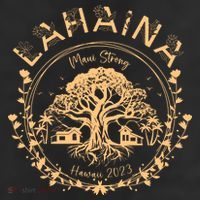 Golden Maui Strong Lahaina Strong Banyan Tree 25L Jumbo Tote