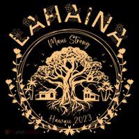 Golden Maui Strong Lahaina Strong Banyan Tree Short Acrylic Beanie