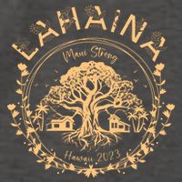 Golden Maui Strong Lahaina Strong Banyan Tree Vector Backpack