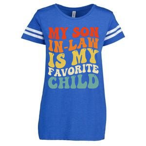 Groovy My Son In Law Is My Favorite Child Son In Law Funny Enza Ladies Jersey Football T-Shirt