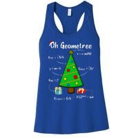 Geometry Math Science Teacher Christmas Oh Geometree Great Gift Women's Racerback Tank