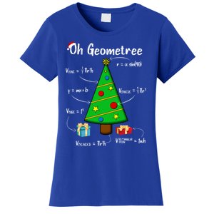 Geometry Math Science Teacher Christmas Oh Geometree Great Gift Women's T-Shirt