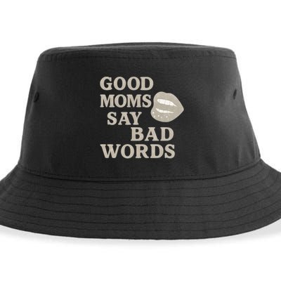 Good Moms Say Bad Words Sustainable Bucket Hat