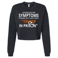 Googled My Symptoms Need Trump In Prison Cropped Pullover Crew