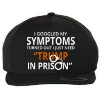 Googled My Symptoms Need Trump In Prison Wool Snapback Cap