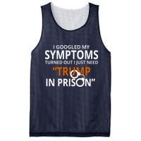 Googled My Symptoms Need Trump In Prison Mesh Reversible Basketball Jersey Tank