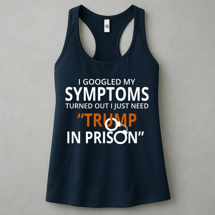 Googled My Symptoms Need Trump In Prison Womens Tank Top