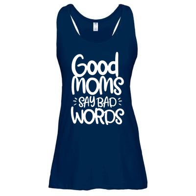 Good Moms Say Bad Words Ladies Essential Flowy Tank