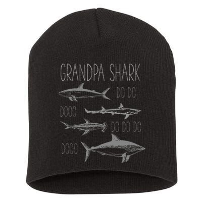 Grandpa Multiple Shark Do Doo Do Do Do Doo T Short Acrylic Beanie