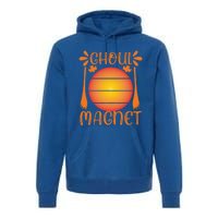 Ghoul Magnet Spooky Ghost Moon Halloween Witch Monster Ghost Gift Premium Hoodie