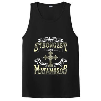 God Made The Stronggest And Named Them Matamoros PosiCharge Competitor Tank