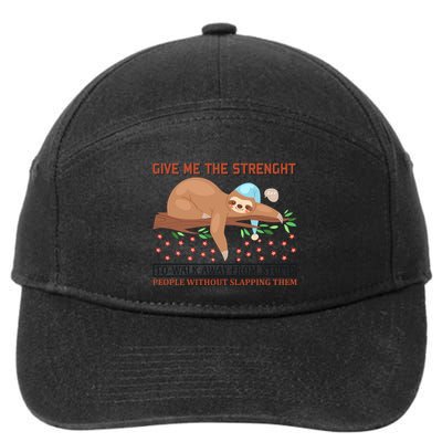 Give Me The Strength Tol Walk Away From Stupid 7-Panel Snapback Hat