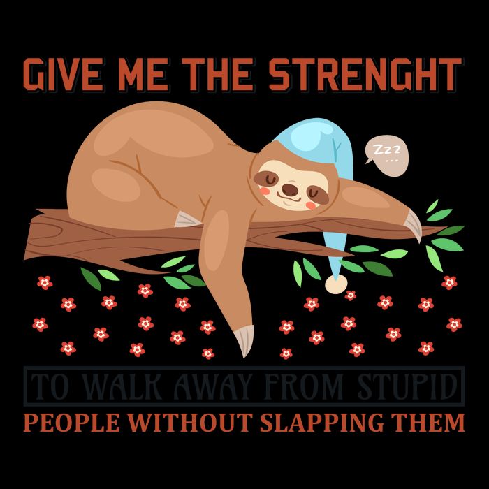 Give Me The Strength Tol Walk Away From Stupid Drawstring Bag