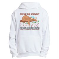 Give Me The Strength Tol Walk Away From Stupid Urban Pullover Hoodie