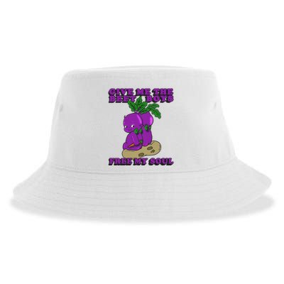 Give Me The Beet Boy And Free My Soul Sustainable Bucket Hat