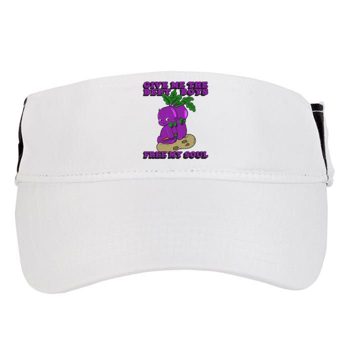 Give Me The Beet Boy And Free My Soul Adult Drive Performance Visor