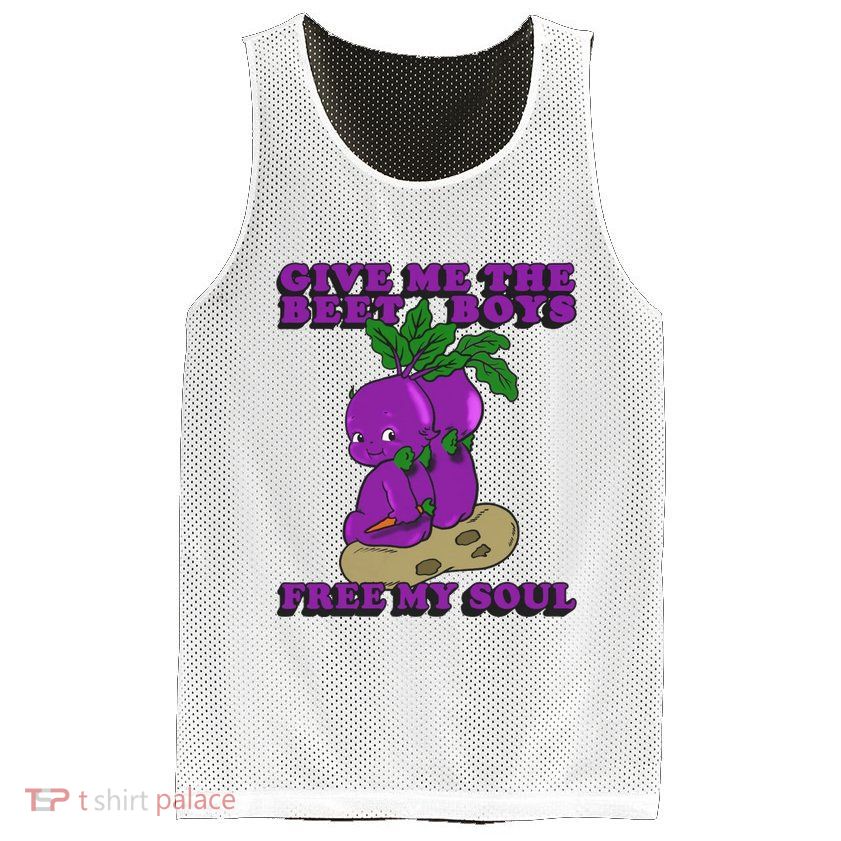 Give Me The Beet Boy And Free My Soul Mesh Reversible Basketball Jersey Tank