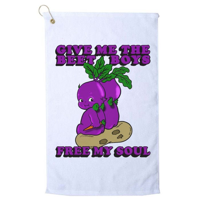 Give Me The Beet Boy And Free My Soul Golf Towel