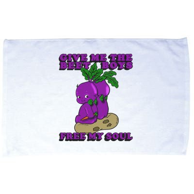 Give Me The Beet Boy And Free My Soul Microfiber Hand Towel