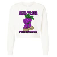 Give Me The Beet Boy And Free My Soul Cropped Pullover Crew