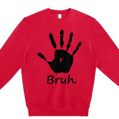 Gaming Meme The Dank Bruth herhood Letter Premium Crewneck Sweatshirt