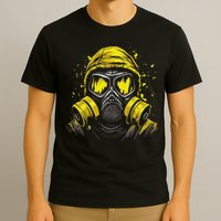 Gas Mask Toxic Biohazard T-Shirt