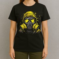 Gas Mask Toxic Biohazard T-Shirt
