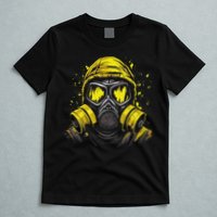 Gas Mask Toxic Biohazard T-Shirt