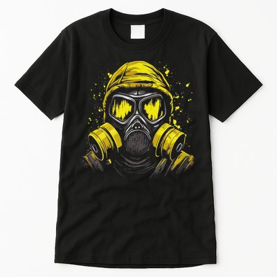 Gas Mask Toxic Biohazard Tall T-Shirt