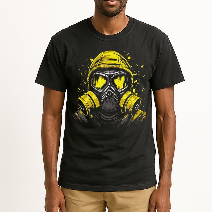 Gas Mask Toxic Biohazard Tall T-Shirt